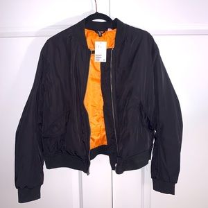COPY - NWT Black H&M Bomber Jacket - Small available